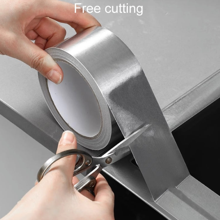 Kitchen Greaseproof Aluminum Foil Tape Pipe Seam Repairing Stickers
