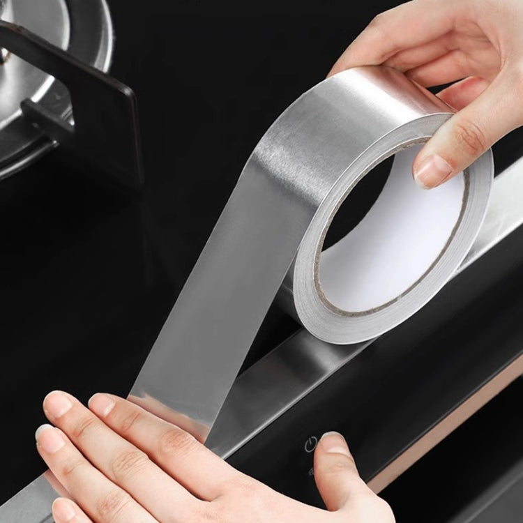 Kitchen Greaseproof Aluminum Foil Tape Pipe Seam Repairing Stickers