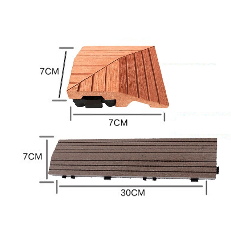 Outdoor Balcony Plastic Wood Waterproof Anti-Corrosion Sealing Floor