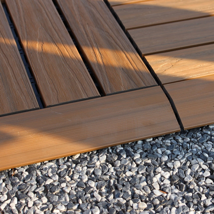 Outdoor Balcony Plastic Wood Waterproof Anti-Corrosion Sealing Floor