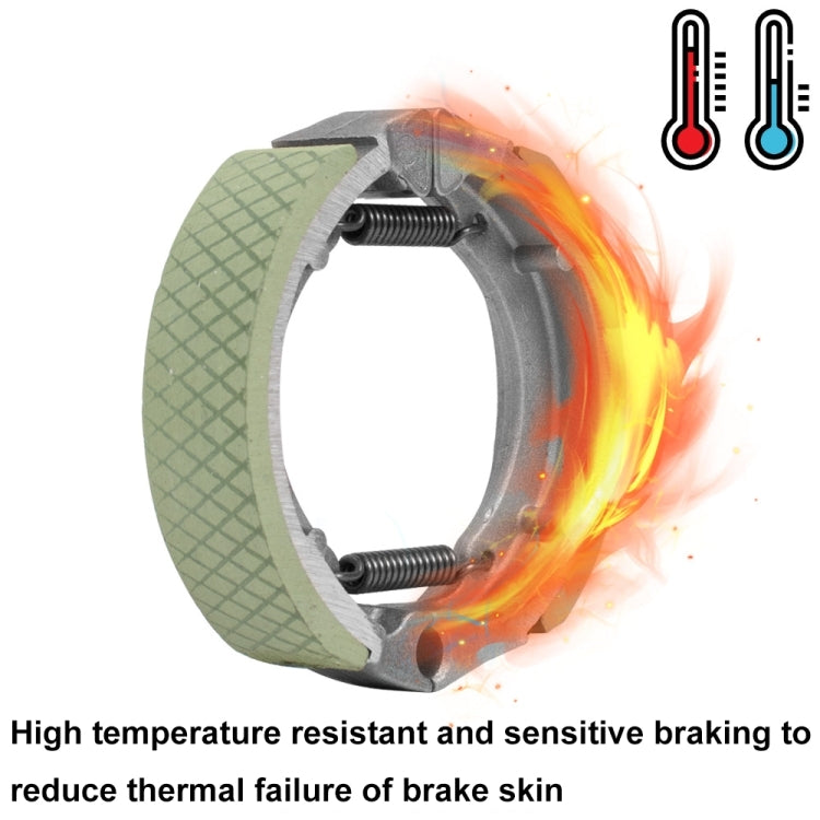 For Ninebot MAX G30 Electric Scooter Drum Brake Metal Brake Pads Rear Wheel Drum Brake