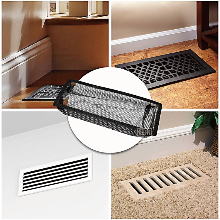 Floor Register Vent Filter Mesh Floor Air Vent Cover To Keep The Ductwork Clean