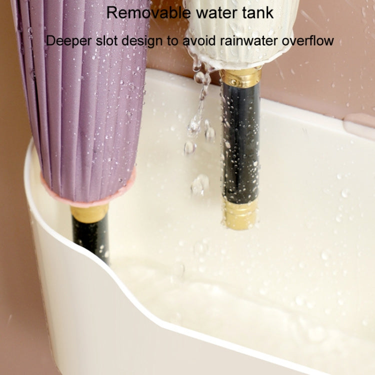 Umbrella Storage Rack Home Doorway Umbrella Drainage Holder Wall Mounted Shelf