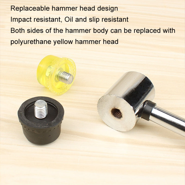 No Bounce Mounting Hammer Handmade DIY Double Face Tap Rubber Hammer