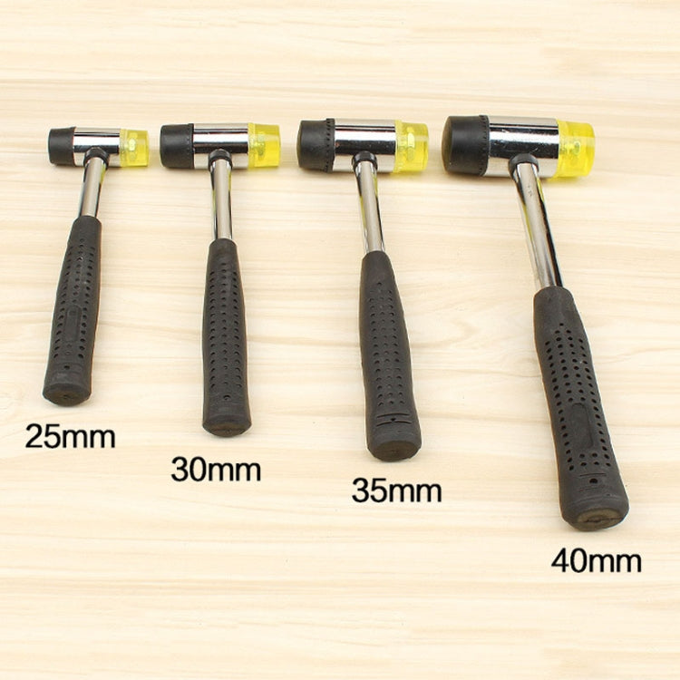 No Bounce Mounting Hammer Handmade DIY Double Face Tap Rubber Hammer