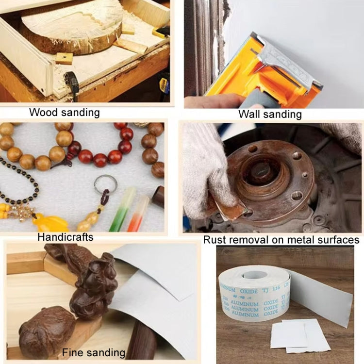 100x10cm Hand Tear Sanding Soft Cloth Gauze Paper Sanding Tools