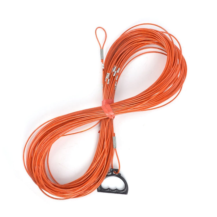 Measuring Rope With Scale Marking Pull Ring Deep Well Rope