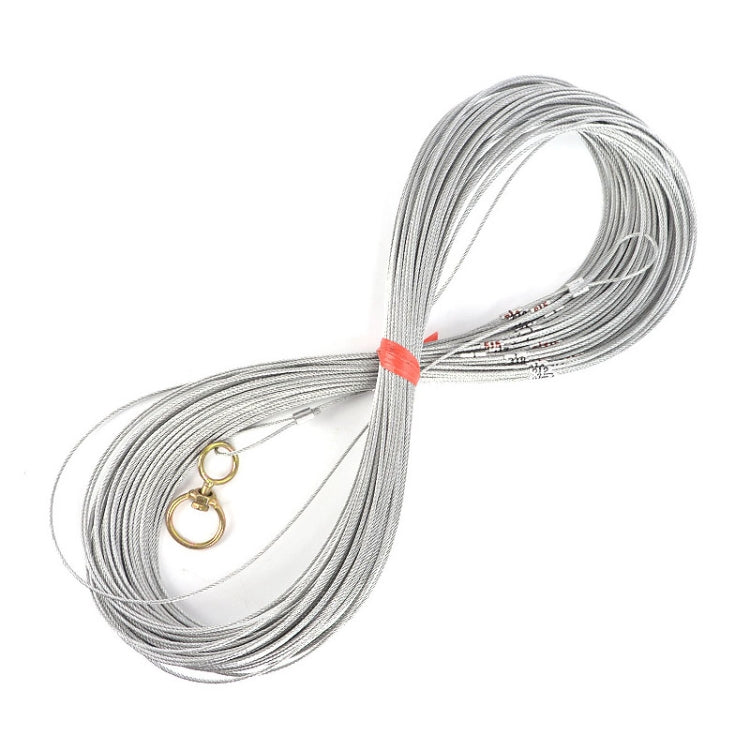 Measuring Rope With Scale Marking Pull Ring Deep Well Rope