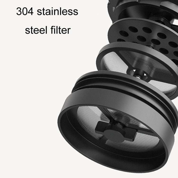 Portable Thermos Tea Brewer Coffee Filter Stainless Steel Carry-On French Press Kettle