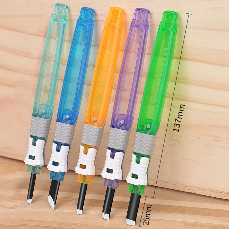 Carpenter Seal Carving Tools Alloy Bit Plastic Handle Carving Knife