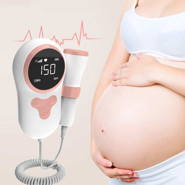 T505 IP5 Dustproof And Waterproof Pregnant Women Home Doppler Fetal Heart Rate Monitor