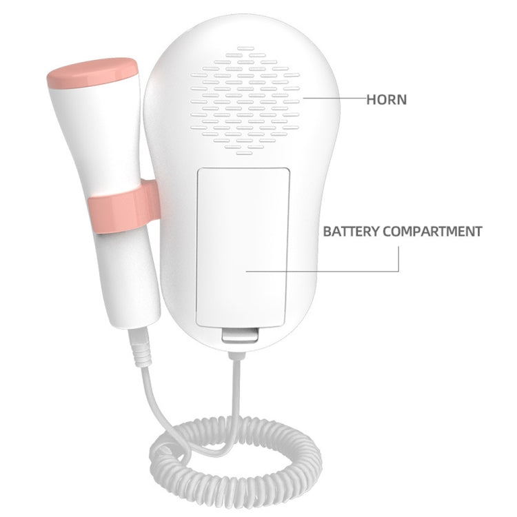 T505 IP5 Dustproof And Waterproof Pregnant Women Home Doppler Fetal Heart Rate Monitor