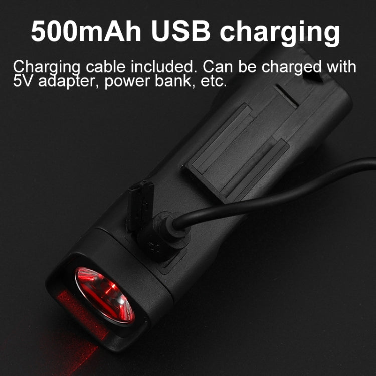 BENGGUO Bicycle Front Light Rechargeable Flashlight 3 Lighting Modes