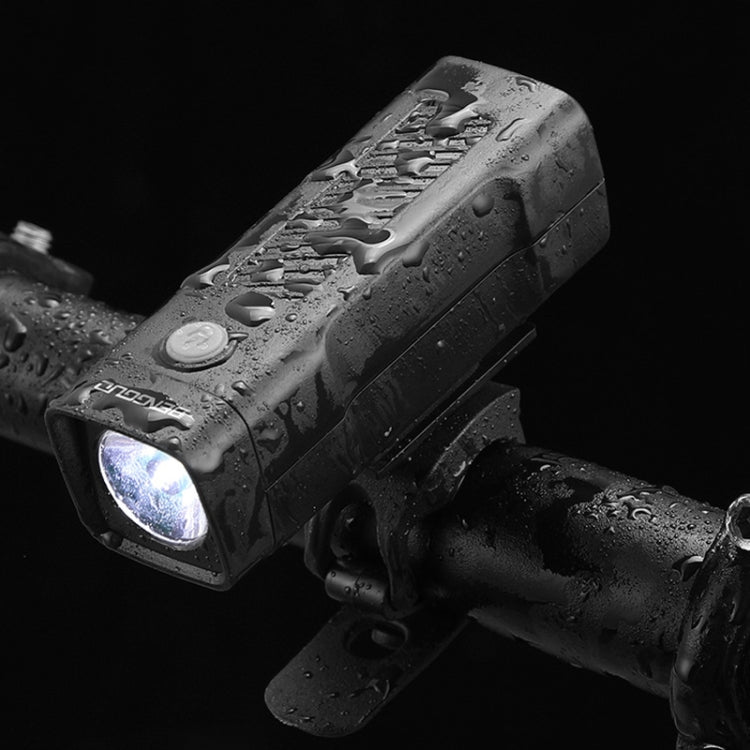 BENGGUO Bicycle Front Light Rechargeable Flashlight 3 Lighting Modes