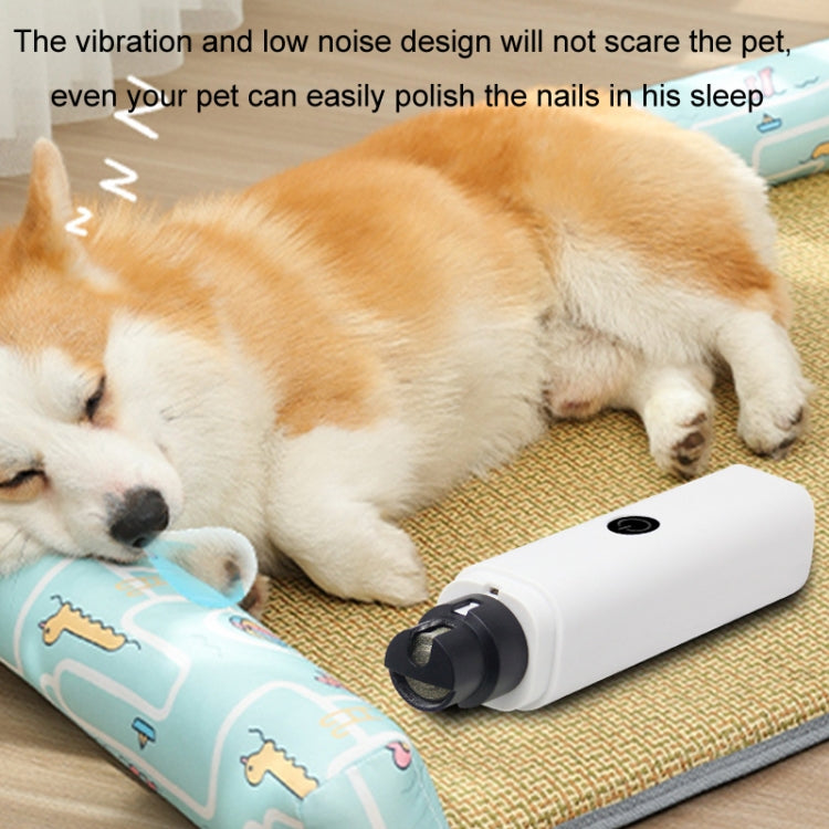 Pet Fully Automatic Nail Grinder With LED Light