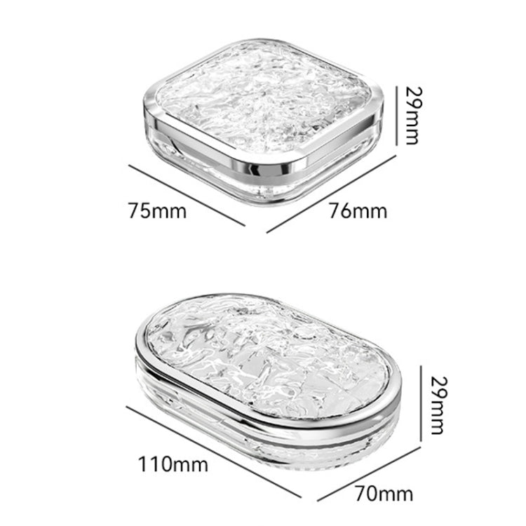 Portable Medicine Dispenser Traveling Carrying Plastic Organizer