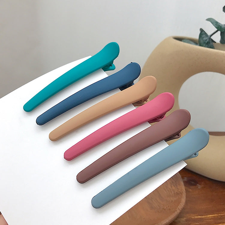 5pcs 7.8cm Duckbill Clip Straight Bangs Clip Simple Personalized Side Clip