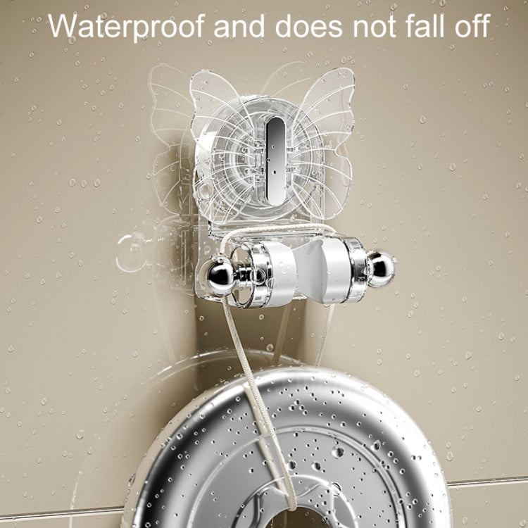 Bathroom No-Punch Suction Cup Shower Bracket Household Storage Shelf Base