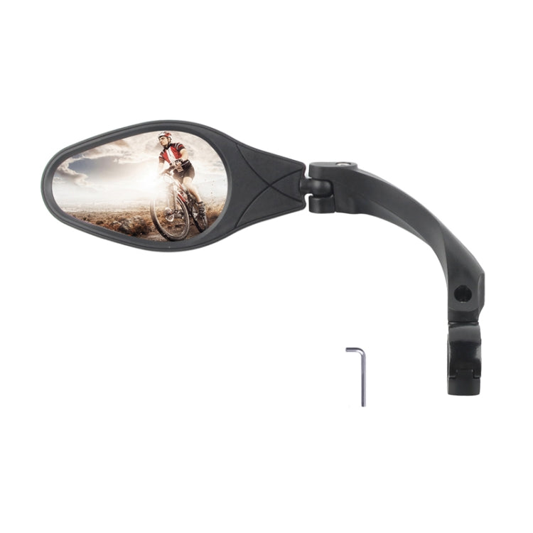 Bicycle Stainless Steel Mirror Foldable Rotating Rearview Mirror