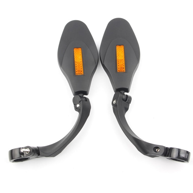 Bicycle Stainless Steel Mirror Foldable Rotating Rearview Mirror