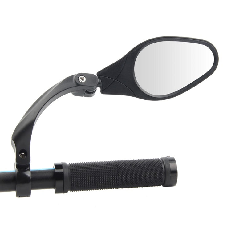 Bicycle Stainless Steel Mirror Foldable Rotating Rearview Mirror