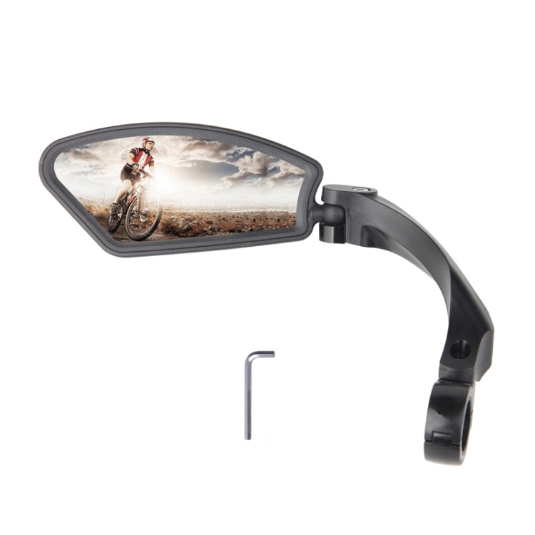 Bicycle Stainless Steel Mirror Foldable Rotating Rearview Mirror