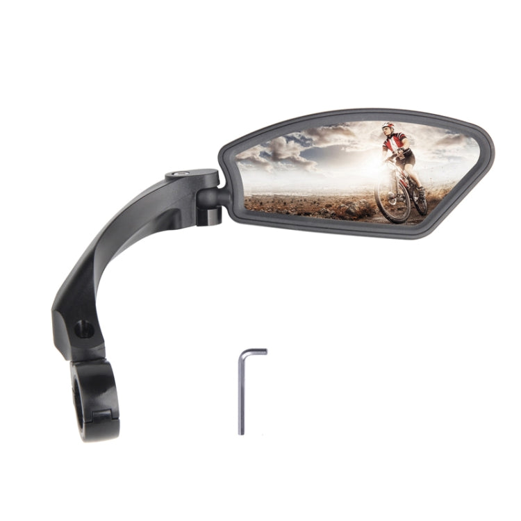 Bicycle Stainless Steel Mirror Foldable Rotating Rearview Mirror