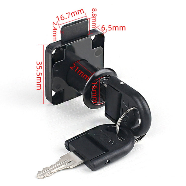 Drawer Lock Furniture Closet Door Office Filing Cabinet Lock