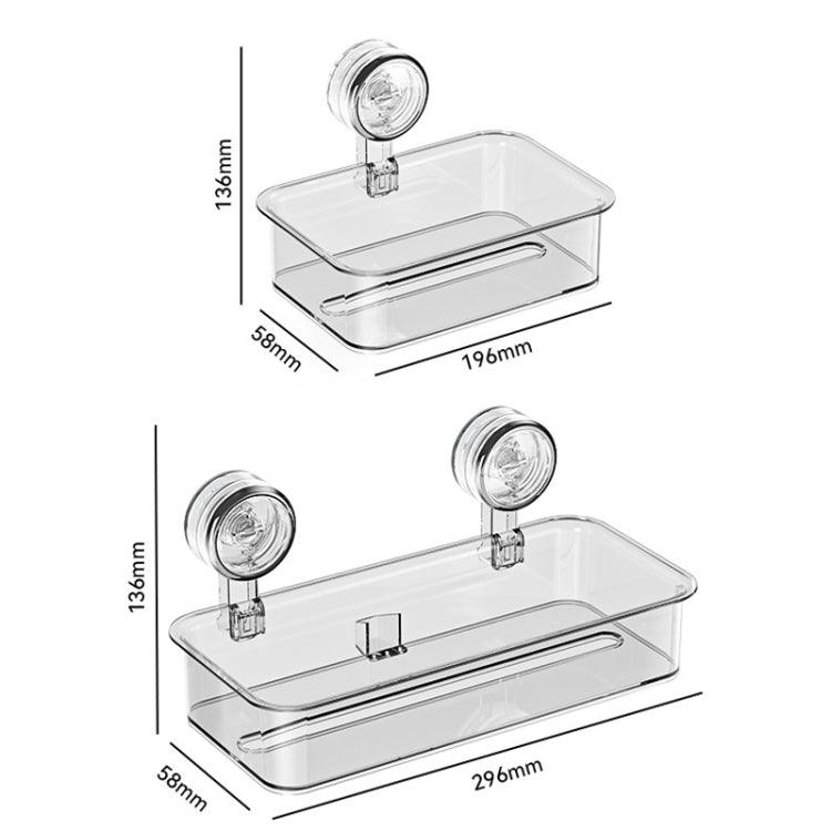 Bathroom No Punch Tissue Organizer Household Wall Mounted Suction Cup Tissue Box