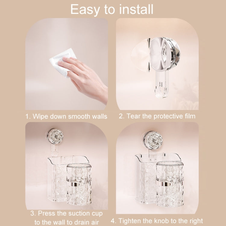 Bathroom Toothbrush Organizer Household Multifunctional Storage Rack