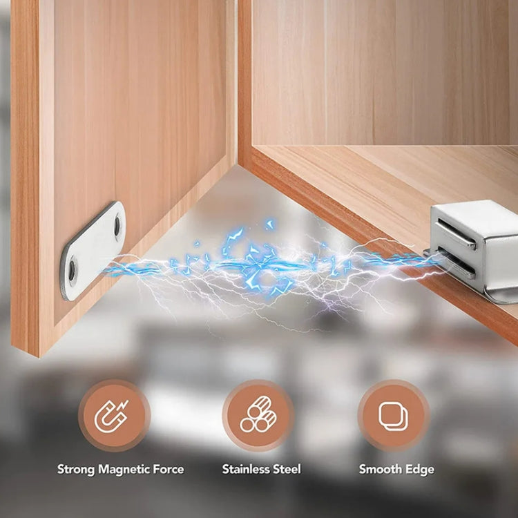 Stainless Steel Magnetic Door Catch Kitchen Cabinet Catches Magnet Latches For Door