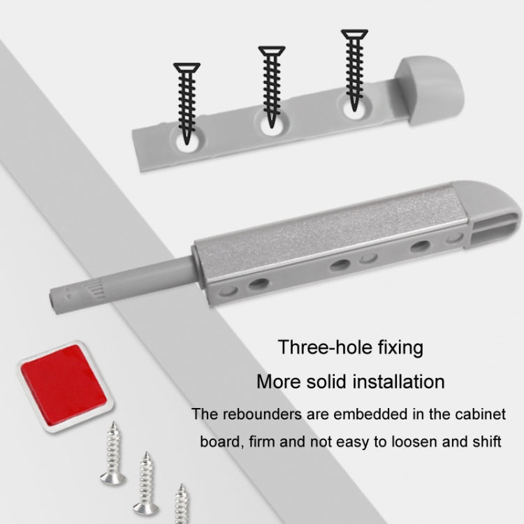 Cabinet Door Magnetic Self-rebounder Drawer Invisible Press Spring Door Opener