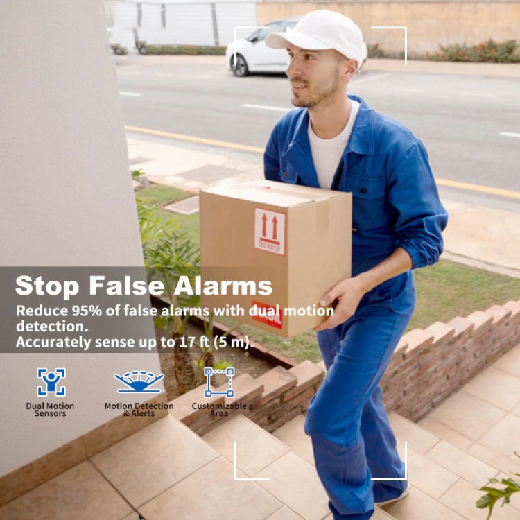 C95 Smart Fingerprint Deadbolt Lock Supports Bluetooth WiFi APP, 5 Ways To Unlock, With Camera Doorbell