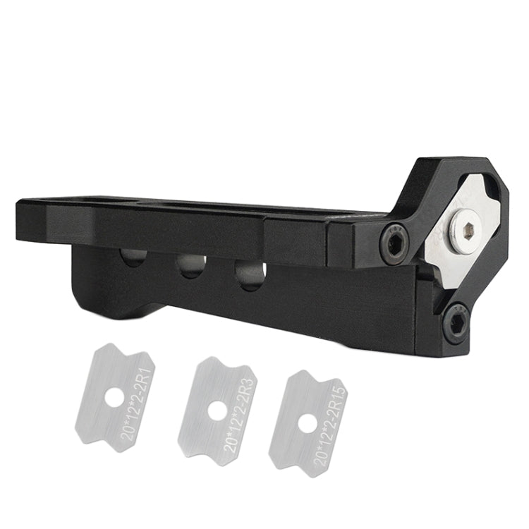 Woodworking Edge Banding Manual Arc Trimmer Board Chamfering Fillet Scraper