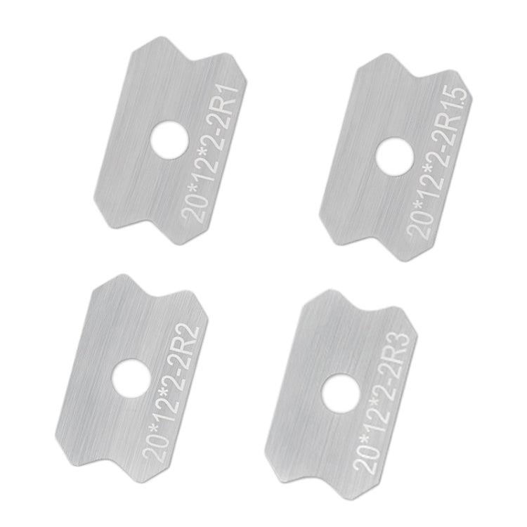 Woodworking Edge Banding Manual Arc Trimmer Board Chamfering Fillet Scraper