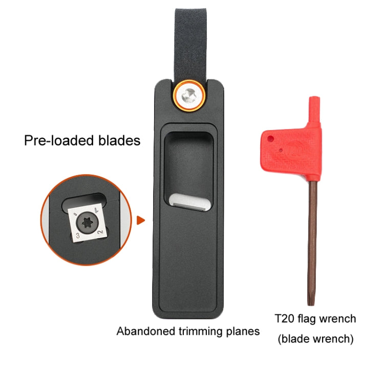 Woodworking Edge Trimmer Manual Planer Trimming Edge Banding Deburring Tool