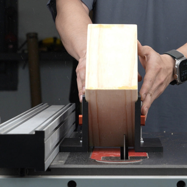 Router Table Right Angle Spline Jig Fixture Making Frames Drawer Dovetailing Slotting Tool