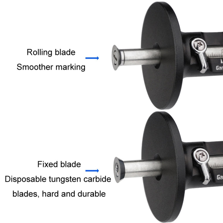 Ganwei European Scriber Simple Marking Gauge Ruler Parallel Line Drawing Woodworking Tool