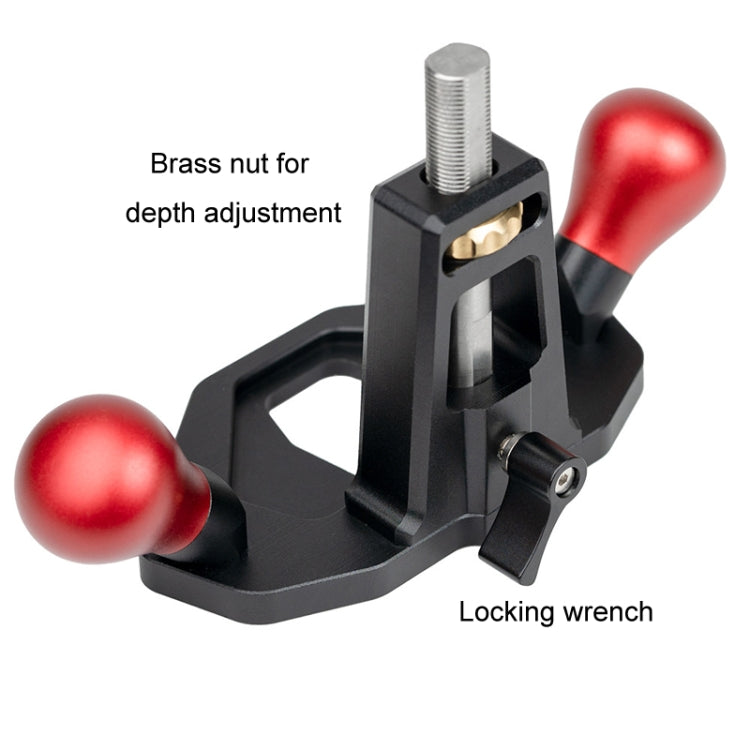 Router Planer Right Angle Tenon Shoulder Trimming Slotting Planer DIY Woodcraft Tool