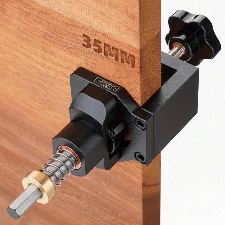 35mm Hole Opening Locator Cabinet Door Hinge Drills Hole Jig Puncher Woodworking Tool