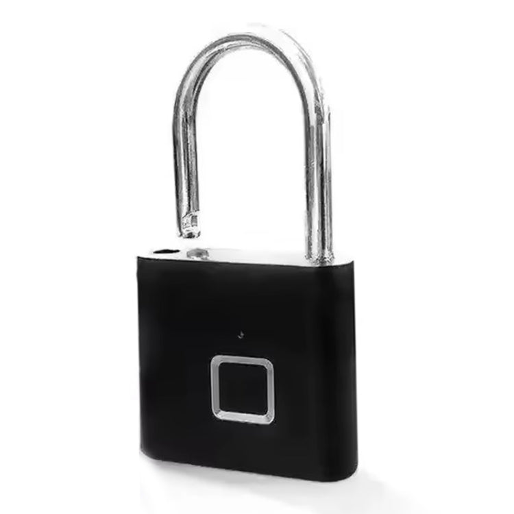 Smart Fingerprint Rechargeable Padlock Waterproof Morse Code Emergency Unlocking