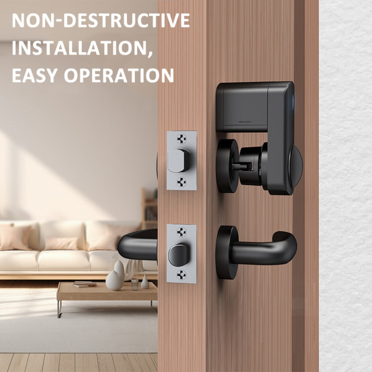 C93 Bluetooth Indoor Door Smart Lock Punch-Free Installation, Keyless APP Unlocking