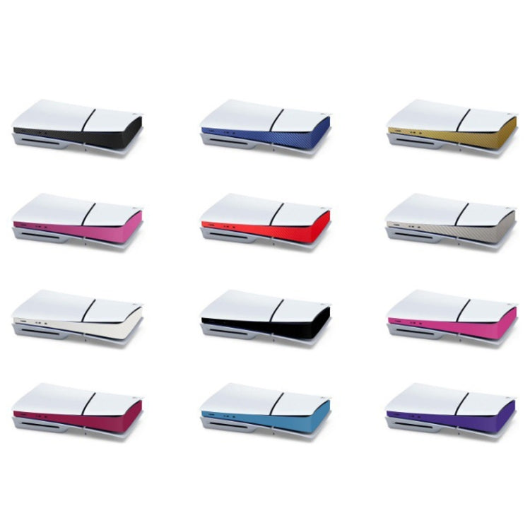 For PS5 Slim Console Middle Sticker Scratch Resistant Digital Optical Drive Version Universal Sticker