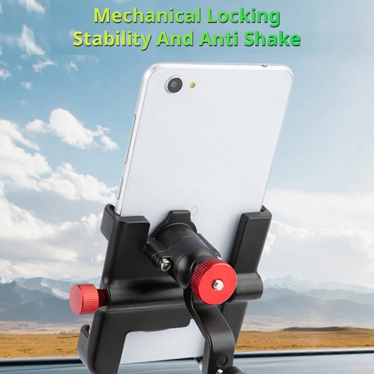 Bicycle Phone Holder Universal Aluminum Alloy Electric Bike Mount