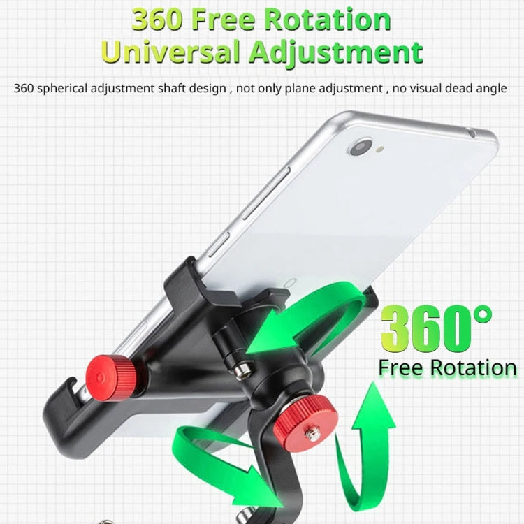 Bicycle Phone Holder Universal Aluminum Alloy Electric Bike Mount