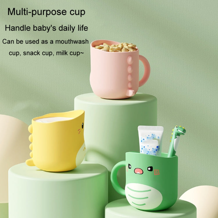 Water Mug Brushing Cup Baby Home Cute Cartoon Drop-Proof Eco-Friendly Dinosaur Cup