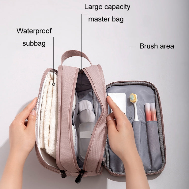Portable Storage Wash Bag Traveling Wet And Dry Cosmetic Pack