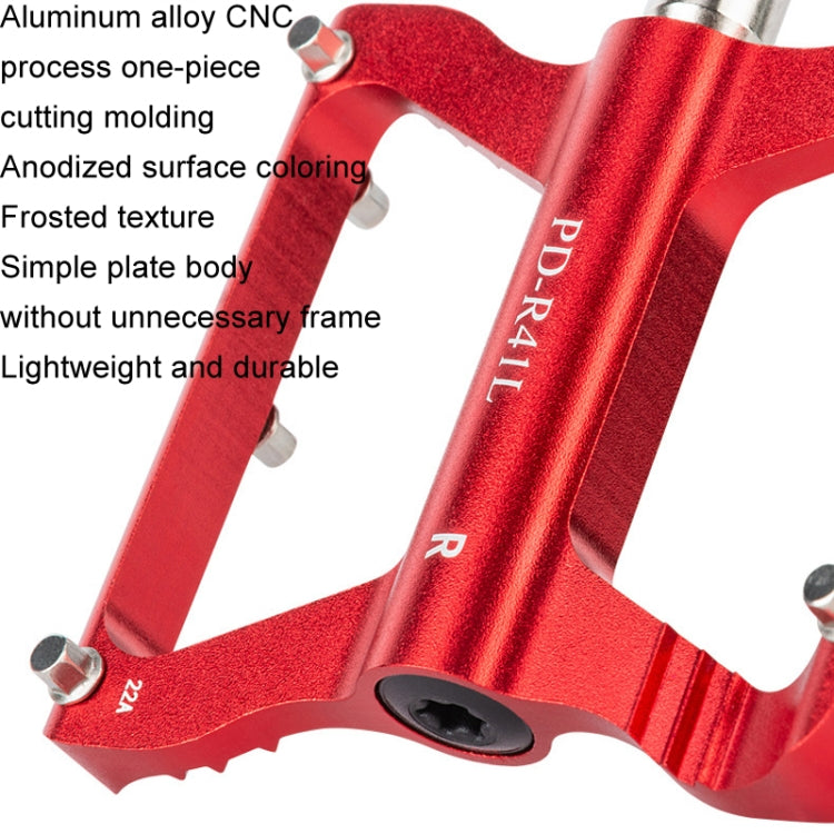 PROMEND PD-R41L 1pair Bicycle Aluminum Alloy Perrin Bearing Pedals