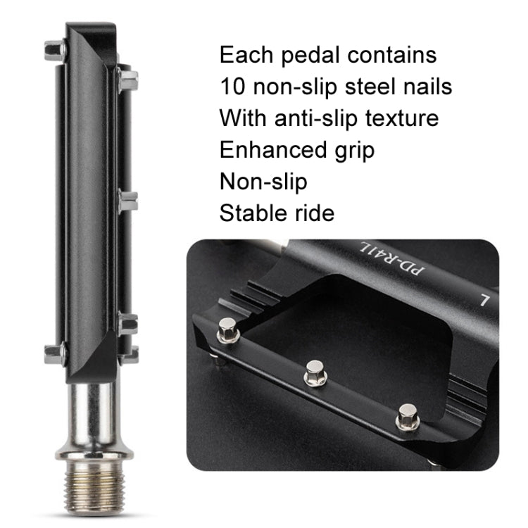 PROMEND PD-R41L 1pair Bicycle Aluminum Alloy Perrin Bearing Pedals