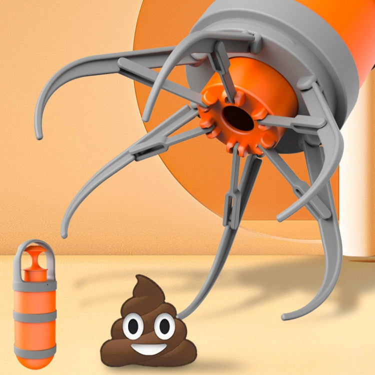 Pet Outing Portable Poop Scooper Dog Feces 6 Claws Pick Up Tools